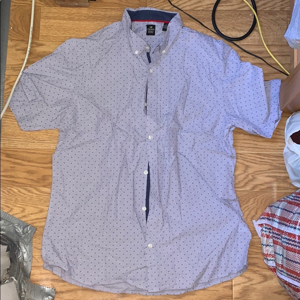 Short sleeve button up shirt